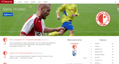 Desktop Screenshot of fcslaviahk.cz